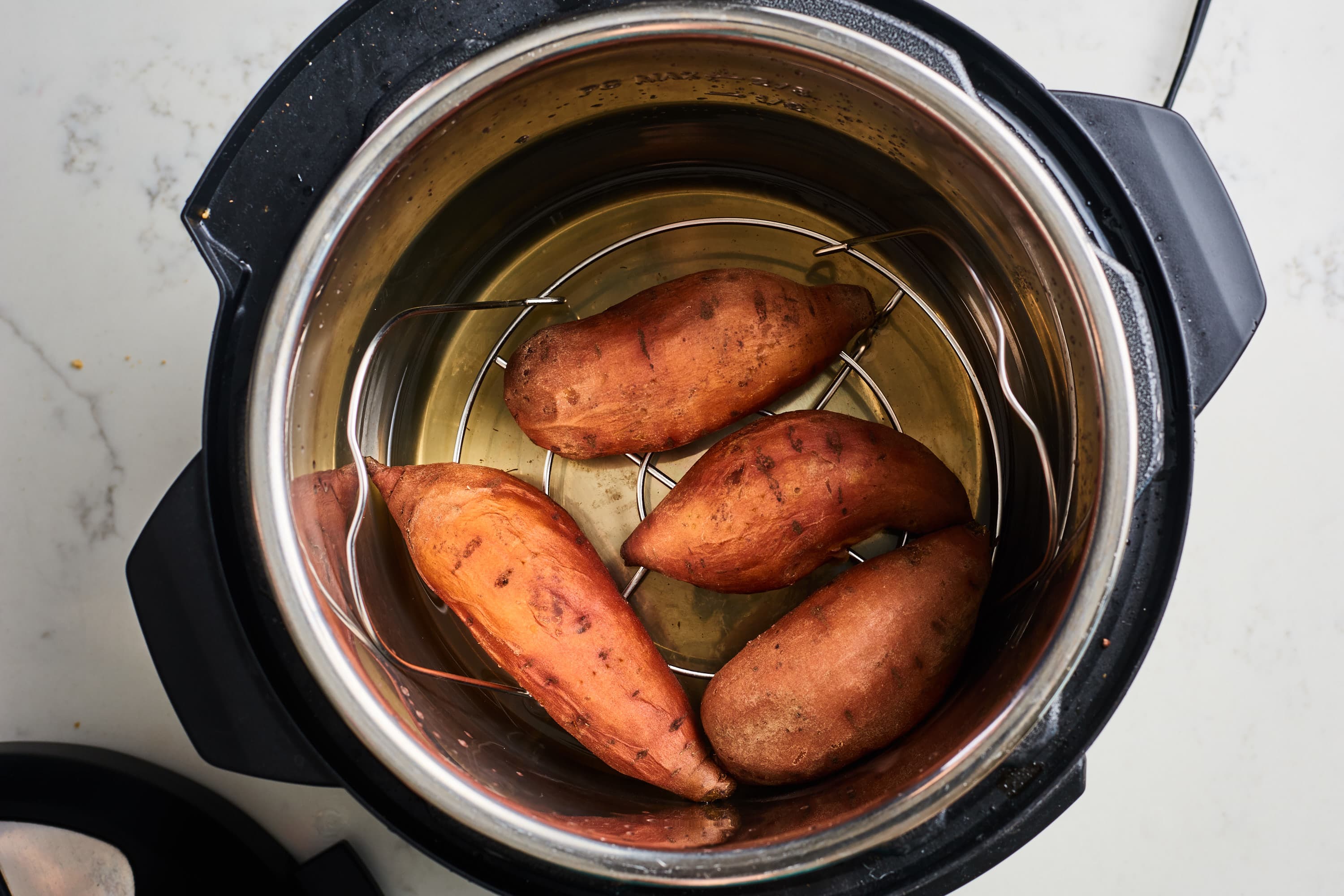 Sweet potatoes in the pressure cooker sale